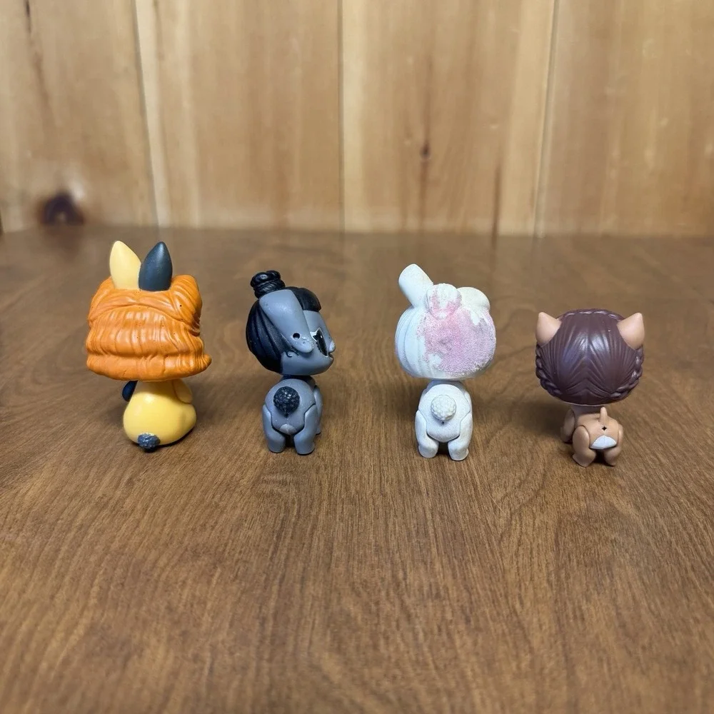LOL Surprise Pets Lot‎ Of 9 Mixed Dogs Cats Bunny Monkey Figurines MGA Toys